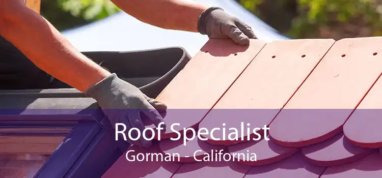 Roof Specialist Gorman - California