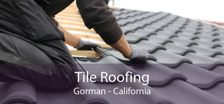 Tile Roofing Gorman - California